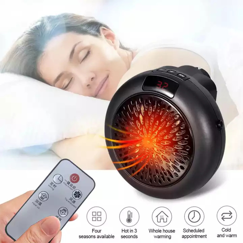 Hand Warmer Electric - 900w Mini Plug-in elektrische Raumheizung einstellbare