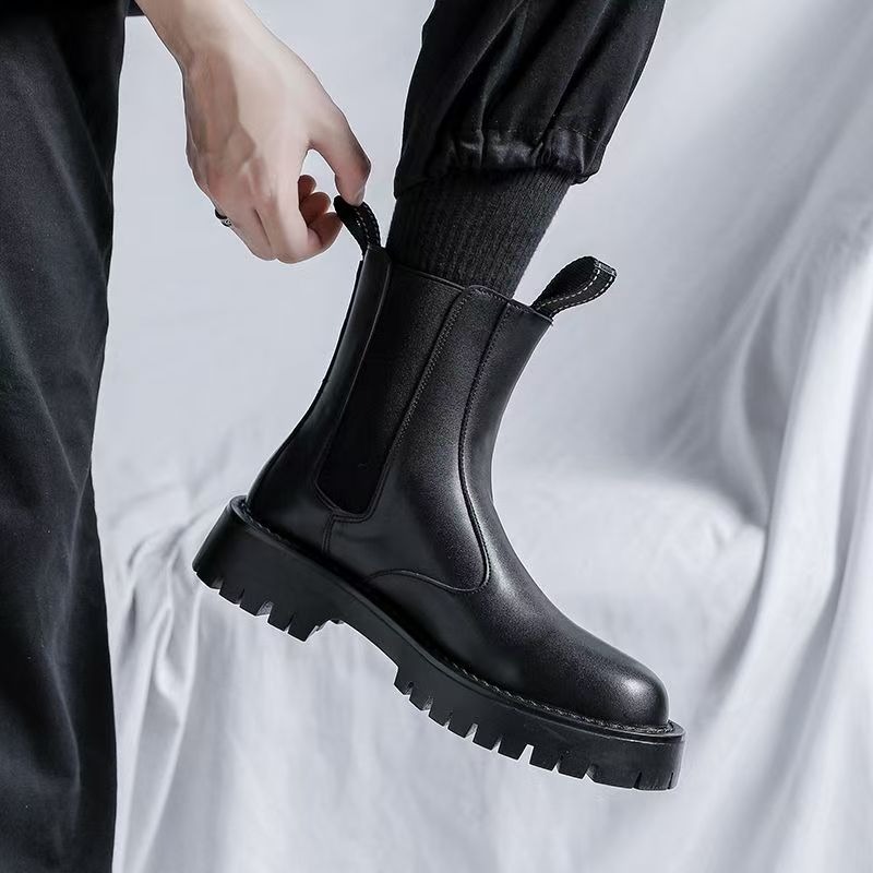 Waterproof Winter Boot - Neue wasserdichte Ritterstiefel Herren modische Stiefeletten
