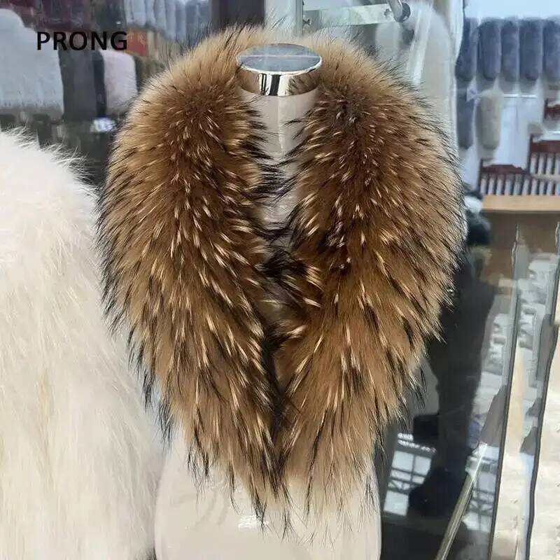 Natürliche Waschbären Pelz Kra – Shawl Wrap Winter Bewertung und Preis