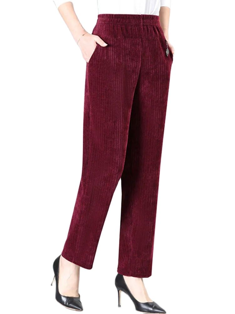 Oversize XL-8XL Cord Hosen Fra – Corduroy Pant Warm Bewertung und Preis