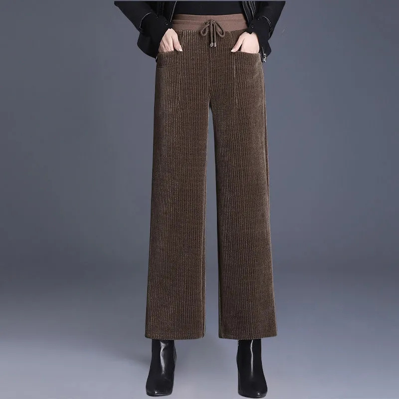 Herbst Winter Cord Breite Bein – Corduroy Pant Warm Bewertung und Preis