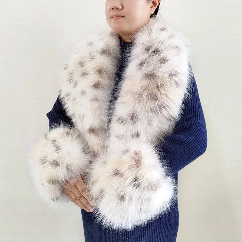 Große Frauen Faux Fuchs Pelz S – Shawl Wrap Winter Bewertung und Preis