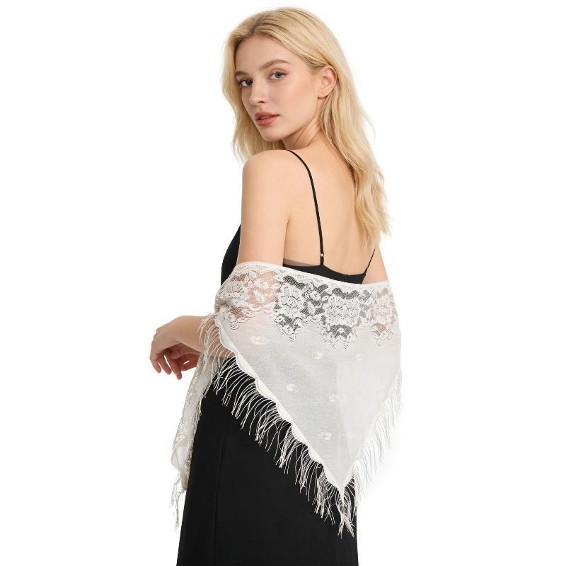 Quastenfransen-Brautumhang, dr – Shawl Wrap Winter Bewertung und Preis